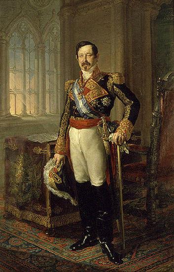Vicente Lopez y Portana Ramon Maria Narvaez, Duke of Valencia Norge oil painting art